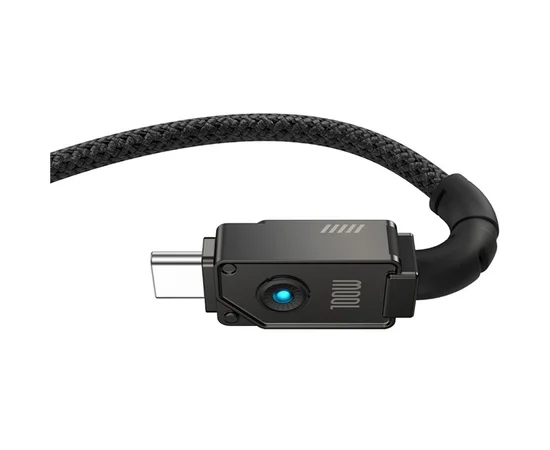 Дата кабель Baseus Unbreakable Series Fast Charging USB для Type-C 100W 1m (P10355801111-0) Black