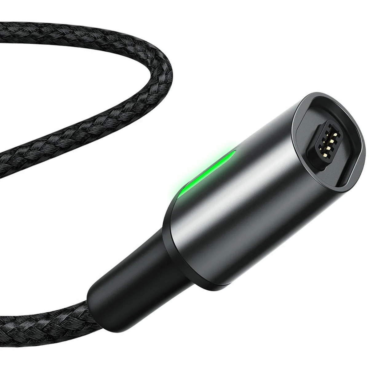 Дата кабель Baseus Zinc Magnetic Lightning 2.4A (1m) (CALXC-K) Черный