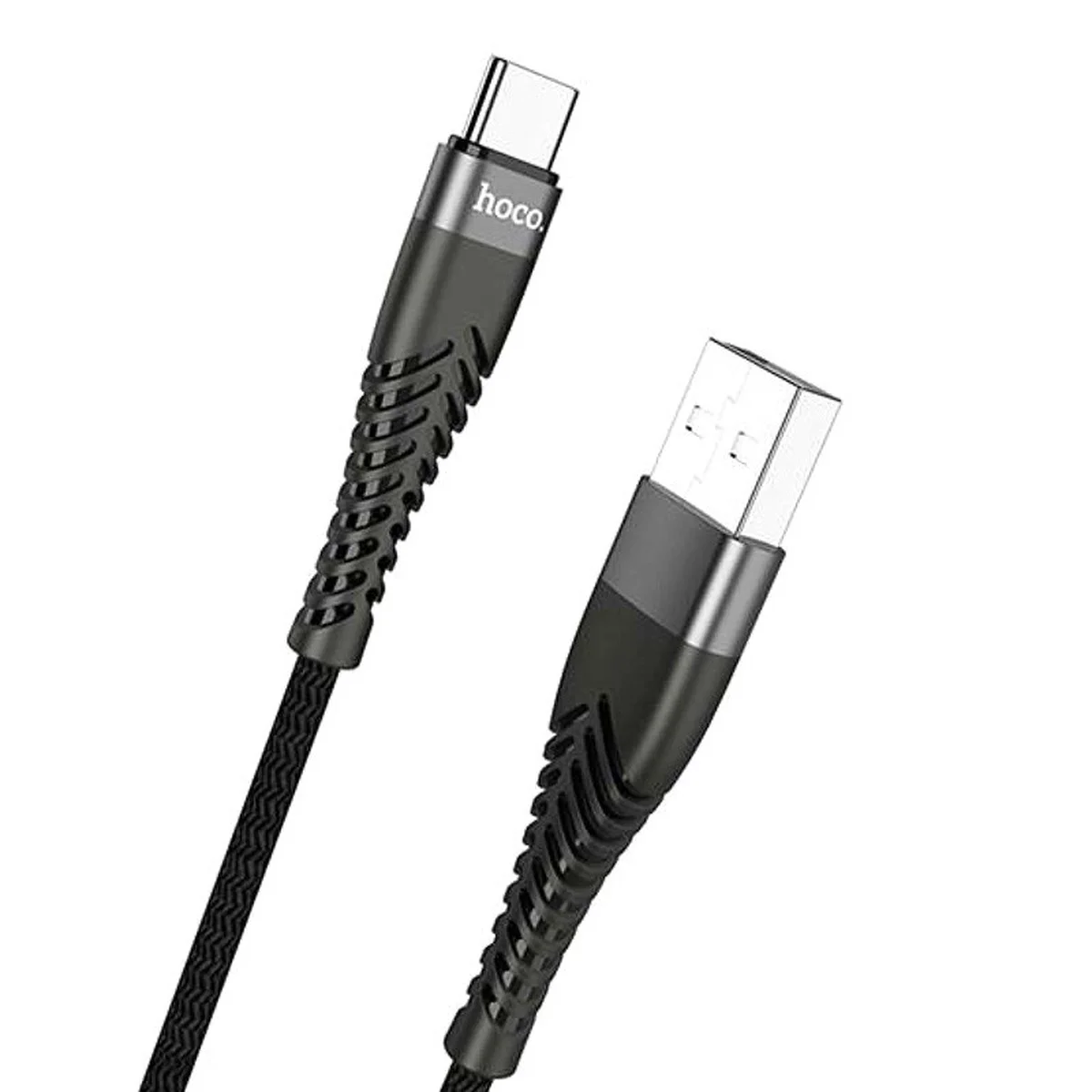 Дата кабель Hoco UD02 "Grandiose" Type-C (1m) Черный