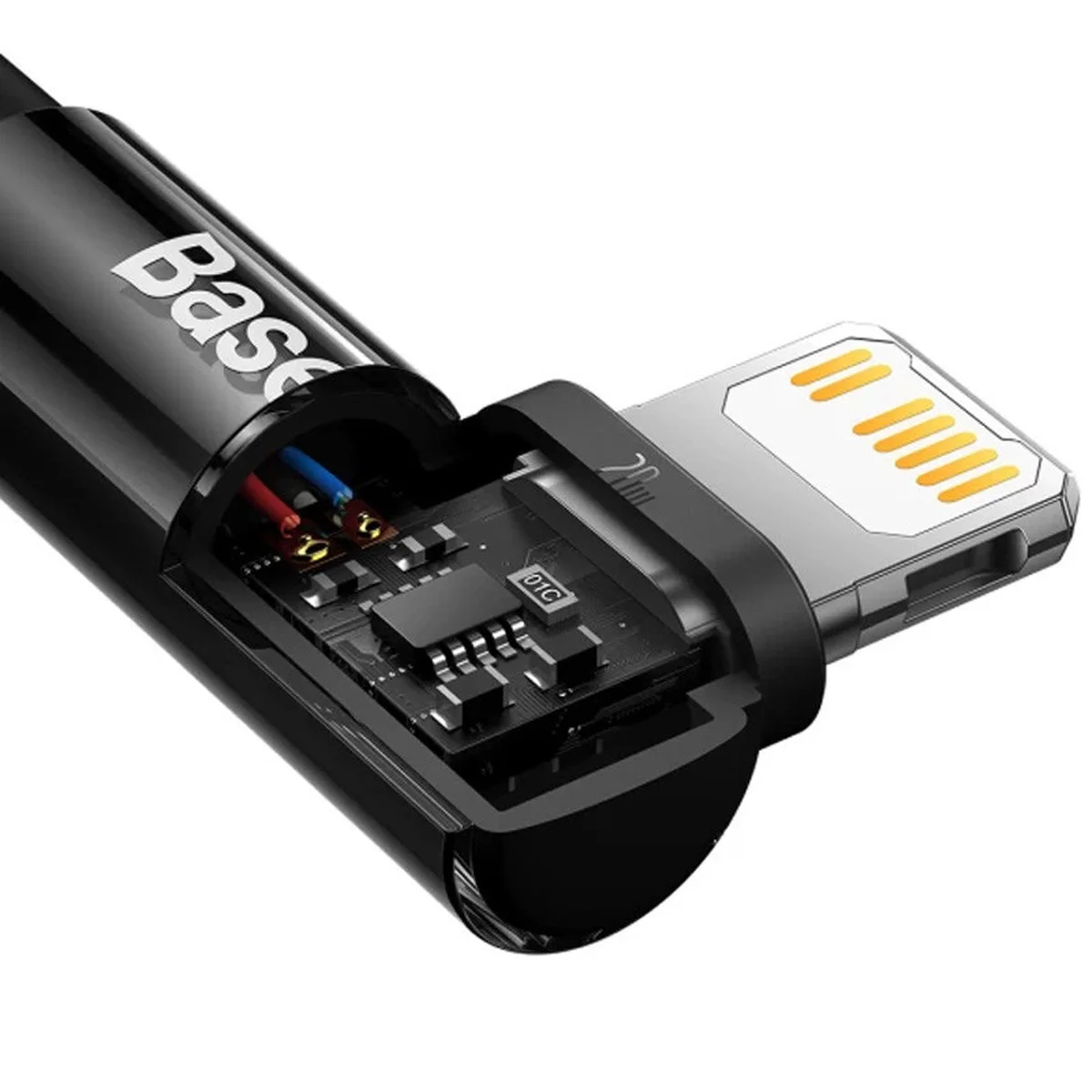 Дата кабель Baseus MVP 2 Elbow-shaped Type-C to Lightning 20W (1m) (CAVP000201) Black
