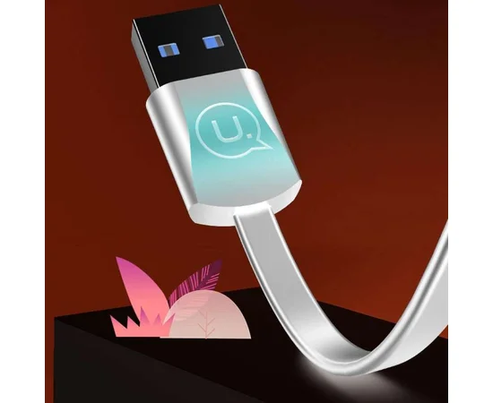 Дата кабель USAMS US-SJ201 USB to MicroUSB 2A (1.2m) Белый