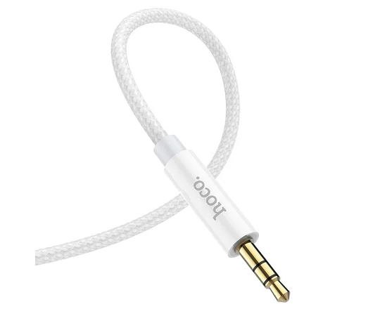 Аудио кабель Aux Hoco UPA19 (1m) Стальной