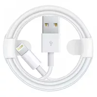Дата кабель Foxconn для Apple iPhone USB для світла (AAA grade) (2m) (box, no logo) Білий