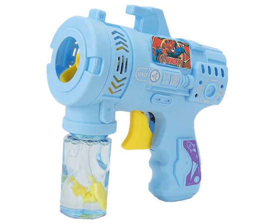 Пистолет с мыльными пузырями Heroes Bubble Gun+ bottle 50ml Spider