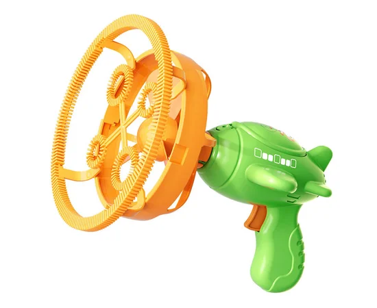 Пістолет для мильних бульбашок H035 Bubble Gun з пропелером 2in1 + bottle 250ml Green