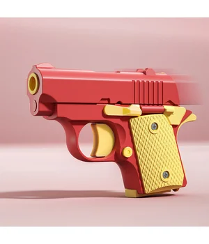 Детский игрушечный пистолет-антистресс Red / Yellow Детский игрушечный пистолет-антистресс Red / Yellow