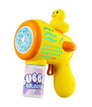Пистолет с мыльными пузырями H045 Duckling + bottle 50ml Yellow Пистолет с мыльными пузырями H045 Duckling + bottle 50ml Yellow