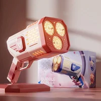 Пистолет с мыльными пузырями SHT 333-16 на 36 отверстий + 2xbottle 150ml Pink