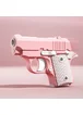 Детский игрушечный пистолет-антистресс Pink / White