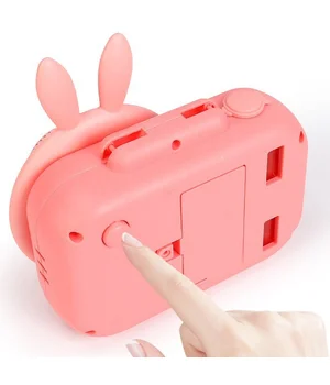 Фотокамера-генератор мыльных пузырей 9996 Children's camera Rabbit / Pink Фотокамера-генератор мыльных пузырей 9996 Children's camera Rabbit / Pink