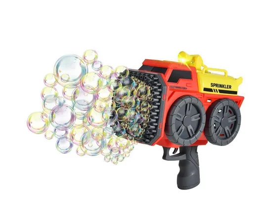 Пістолет із мильними бульбашками SHT KB1295 Truck на 139 отворів + 2xbottle 60ml Red