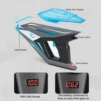 Пистолет на гидрогелевых шариках (орбизах) Gel Energy Space 001 Grey