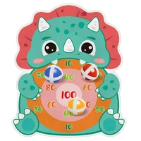 Интерактивная игра Dinosaur Athletics Gun на липучках + мишень Red