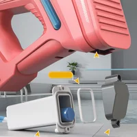 Водный аккумуляторный автомат Space Model Water Gun 9002A (750ml) with lithium battery Red