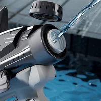 Водный аккумуляторный пистолет Shark Water Gun 185-68 (300ml) with lithium battery Grey