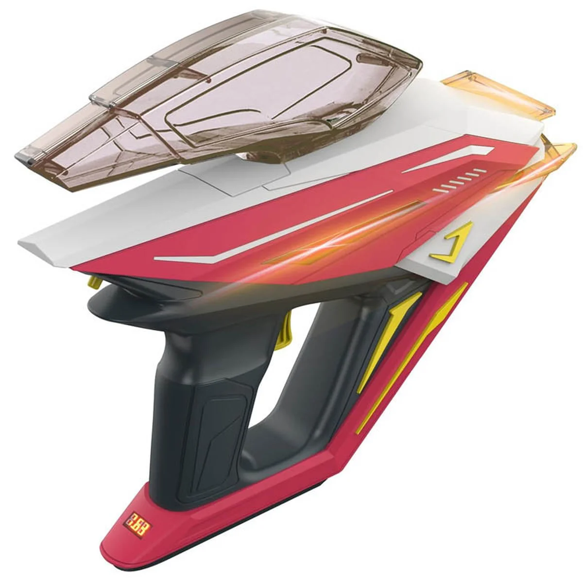 Пистолет на гидрогелевых шариках (орбизах) Gel Energy Space 001 Red