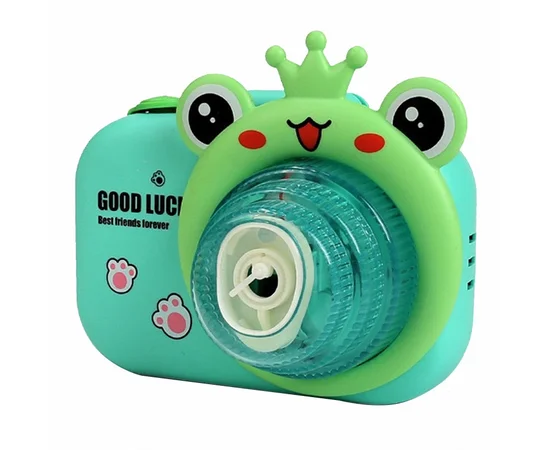 Фотокамера-генератор мильних бульбашок 9996 Children's camera Frog