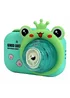Фотокамера-генератор мыльных пузырей 9996 Children's camera Frog / Green