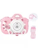Фотокамера-генератор мыльных пузырей 1001 Kitty Children's camera Pink