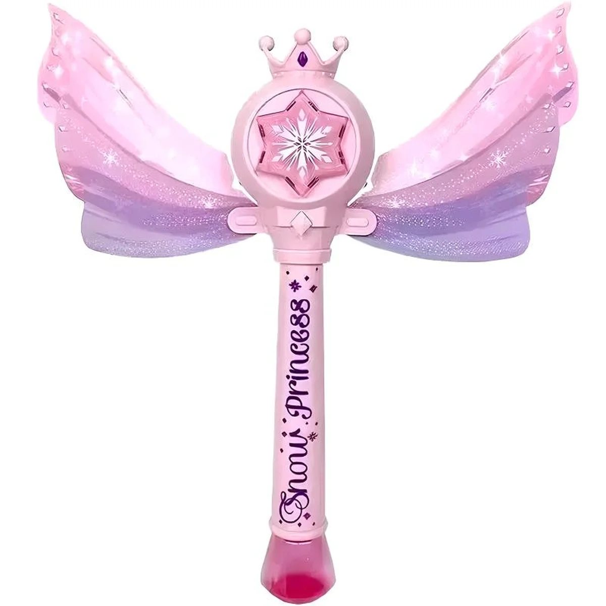 Пистолет с мыльными пузырями SHT 8603 Snow Princess + bottle 130ml Pink