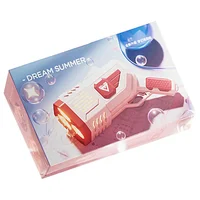 Пистолет с мыльными пузырями SHT 333-16 на 36 отверстий + 2xbottle 150ml Pink