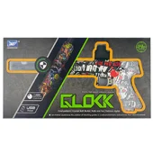 Пистолет на гидрогелевых шариках (орбизах) Glokk Black / Red