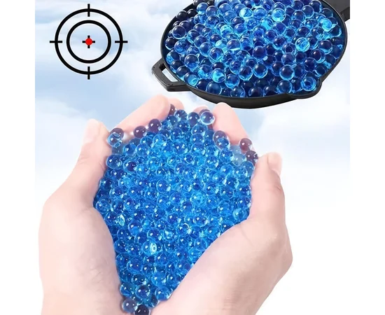 Гидрогелевые шарики (орбизы) 8000 шт. упаковка Blue