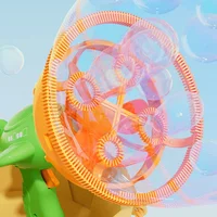 Пистолет для мыльных пузырей H035 Bubble Gun с пропеллером 2in1 + bottle 250ml Green