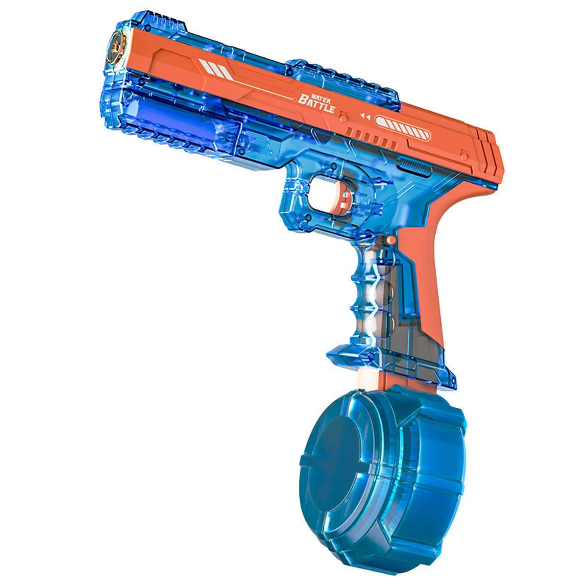 Водный аккумуляторный пистолет Water Gun 66-35 (500ml) with lithium battery Blue / Orange