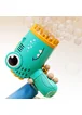 Пістолет для мильних бульбашок Dinosaur Bubble Gun з насадкою на 40 отворів 50ml Green