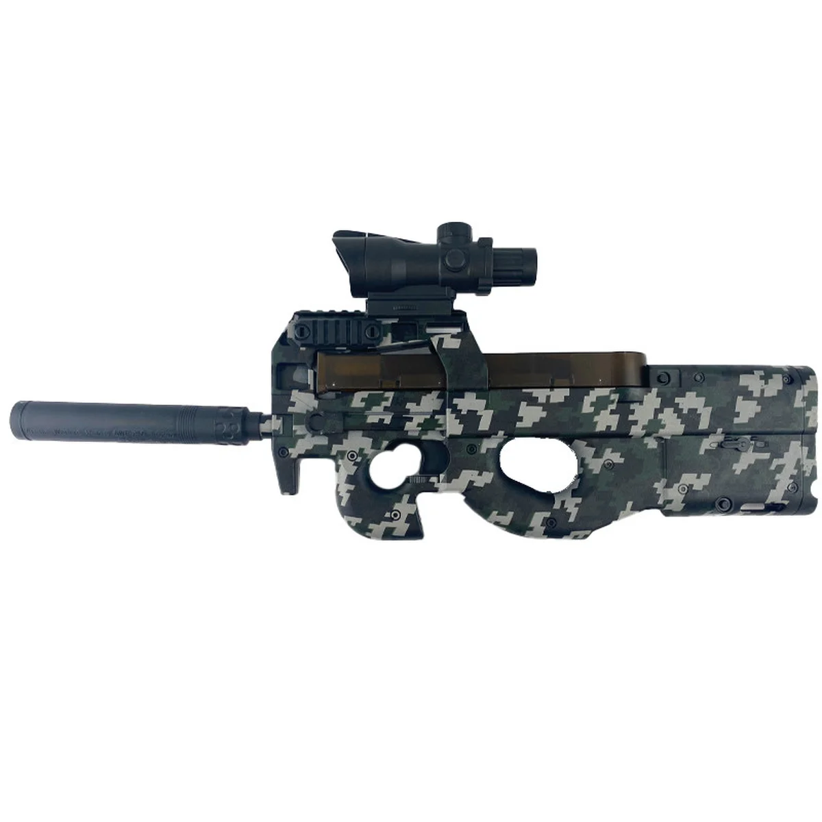 Автомат на гидрогелевых шариках (орбизах) P90 Tactical Edition Camouflage