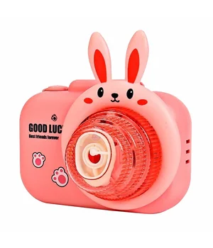 Фотокамера-генератор мыльных пузырей 9996 Children's camera Rabbit / Pink Фотокамера-генератор мыльных пузырей 9996 Children's camera Rabbit / Pink