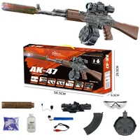 Автомат на гидрогелевых шариках (орбизах) AK-47 Camouflage