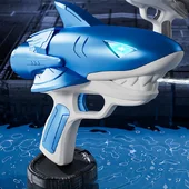 Водный аккумуляторный пистолет Shark Water Gun 185-68 (300ml) with lithium battery Blue