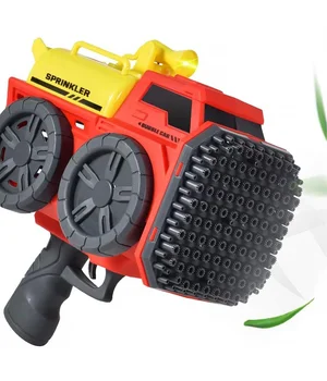 Пістолет із мильними бульбашками SHT KB1295 Truck на 139 отворів + 2xbottle 60ml Red