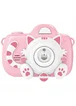 Фотокамера-генератор мыльных пузырей 1001 Kitty Children's camera Pink