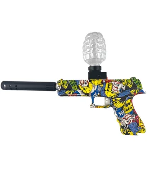 Пістолет на гідрогелевих кульках (орбізах) Glokk Colorful