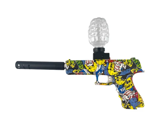 Пистолет на гидрогелевых шариках (орбизах) Glokk Colorful