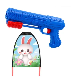 Дитячий пістолет-повітряний змій 592 Rabbit / Blue