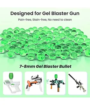 Гидрогелевые шарики (орбизы) 8000 шт. упаковка Green Гидрогелевые шарики (орбизы) 8000 шт. упаковка Green