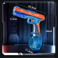 Водный аккумуляторный пистолет Water Gun 66-35 (500ml) with lithium battery Blue / Orange
