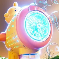 Пістолет із мильними бульбашками H045 Duckling + bottle 50ml Yellow