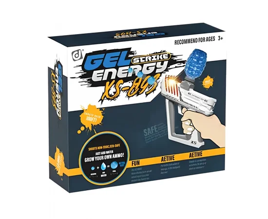 Пистолет на гидрогелевых шариках (орбизах) Gel Energy XS-873 Orange