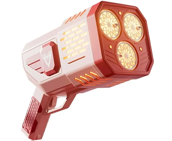 Пістолет з мильними бульбашками SHT 333-16 на 36 отворів + 2xbottle 150ml Pink