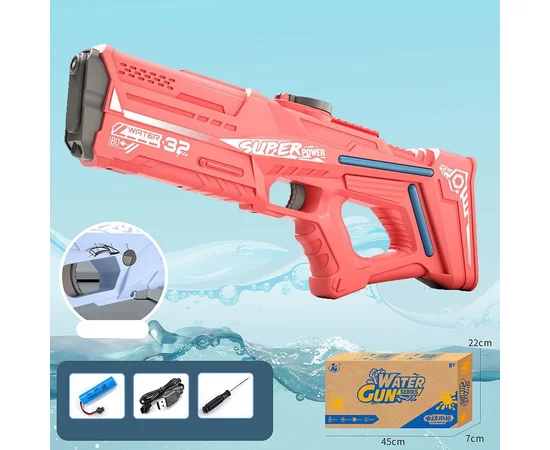 Водный аккумуляторный автомат Space Model Water Gun 9002A (750ml) with lithium battery Red