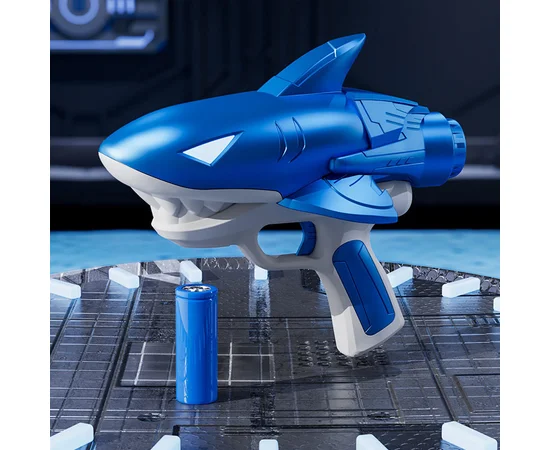 Водный аккумуляторный пистолет Shark Water Gun 185-68 (300ml) with lithium battery Blue