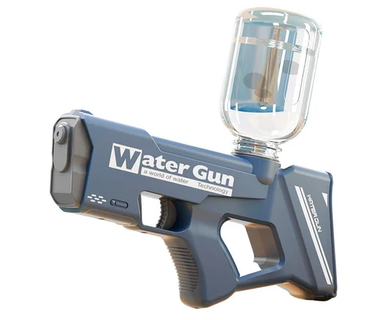 Водний пістолет Water Gun 8001 (200ml) (3xAA не входять до комплекту) Dark Blue