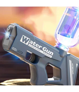 Водный пистолет Water Gun 8001 (200ml) (3xAA не входят в комплект) Dark Blue Водный пистолет Water Gun 8001 (200ml) (3xAA не входят в комплект) Dark Blue