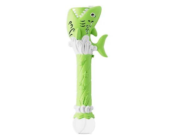 Пістолет з мильними бульбашками H038 Shark+bottle 50ml Green