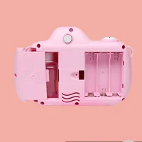 Фотокамера-генератор мыльных пузырей 1001 Kitty Children's camera Pink